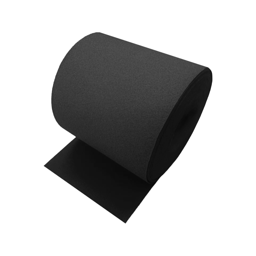 Microfibre Leather Black Wide (25m)