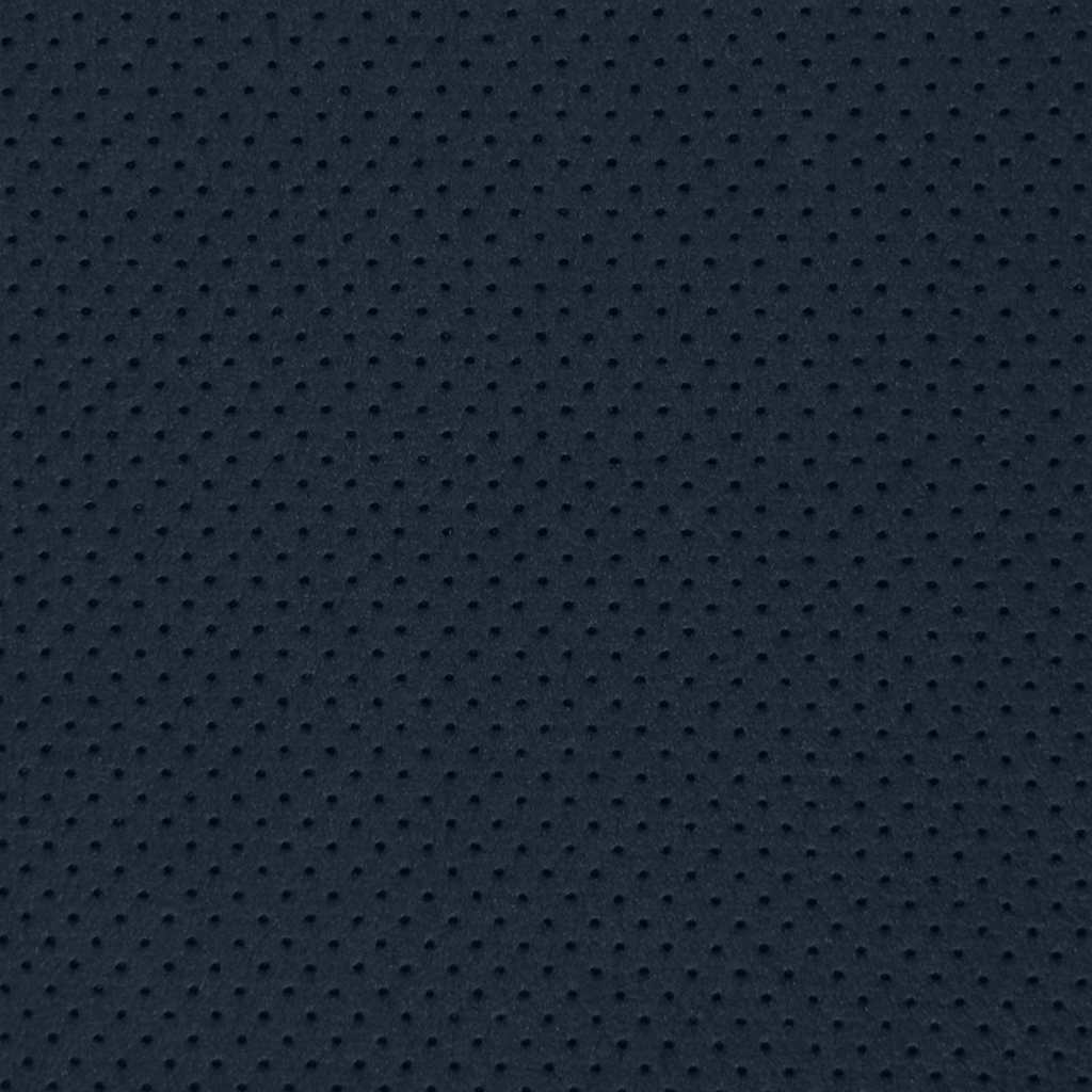 Microfibre Leather Blue Perforated (25m)
