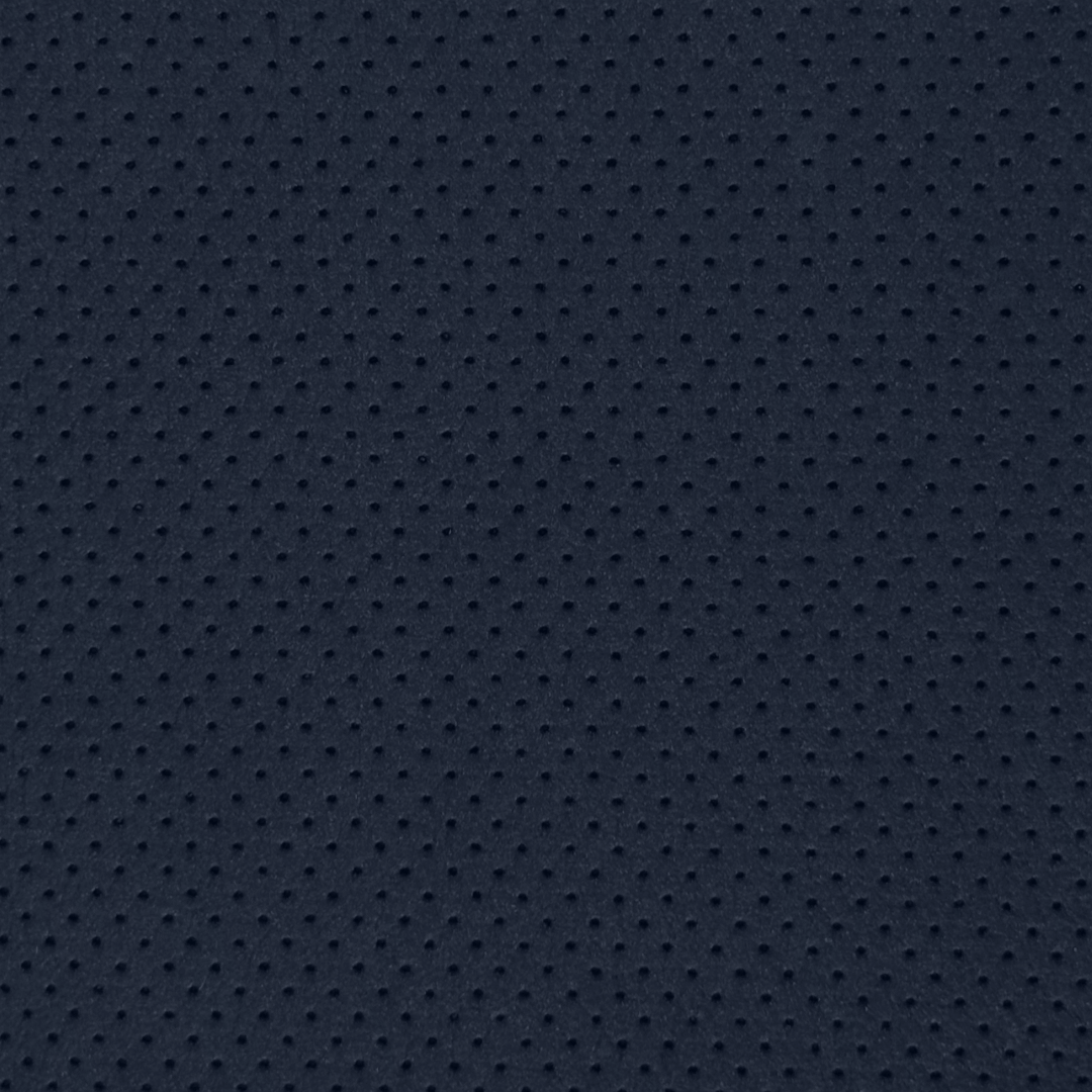 Microfibre Leather Blue Perforated (25m)