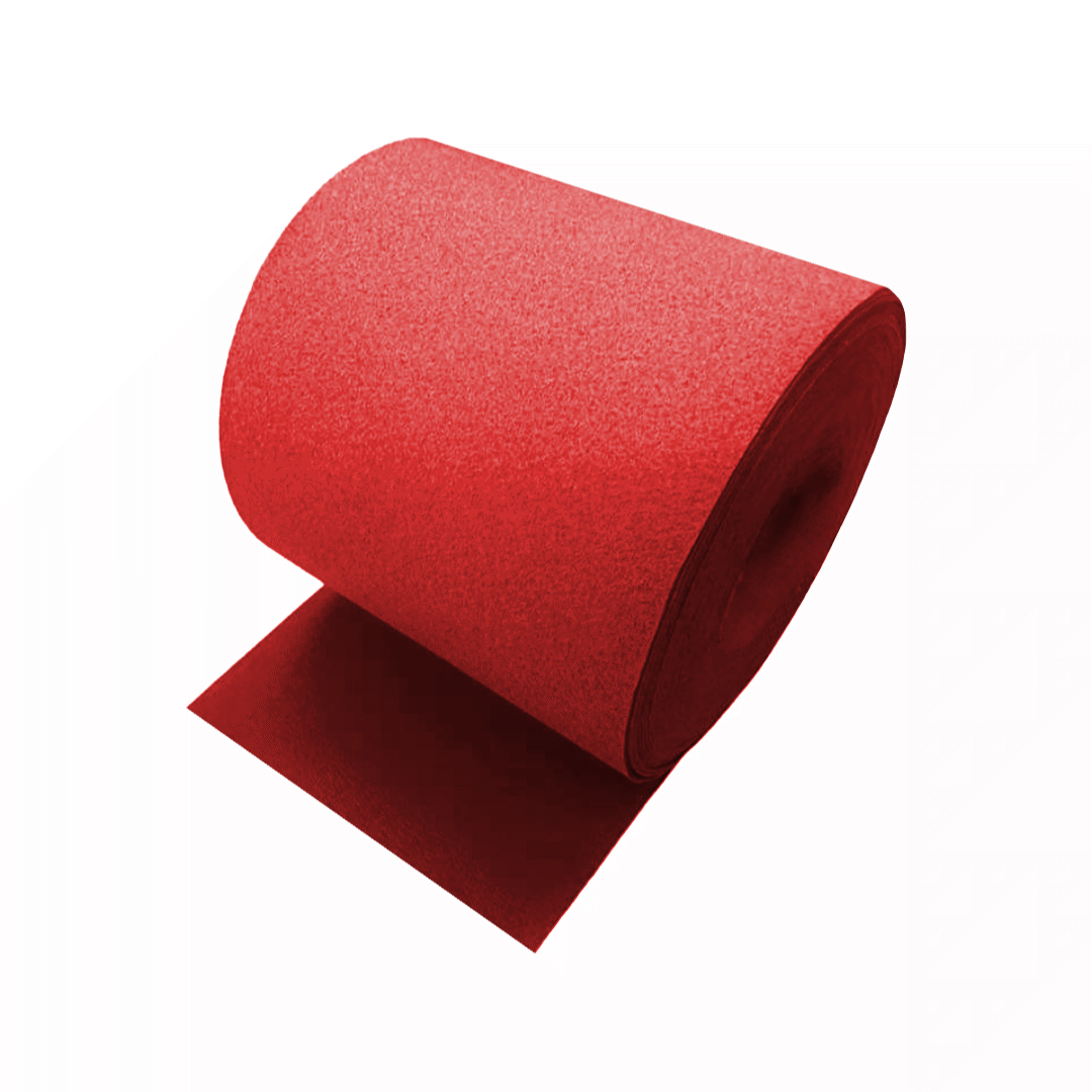 Microfibre Leather Red (10m)