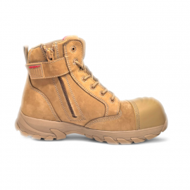Ergonx Safety Boots Lace Up (Helium) All Tan