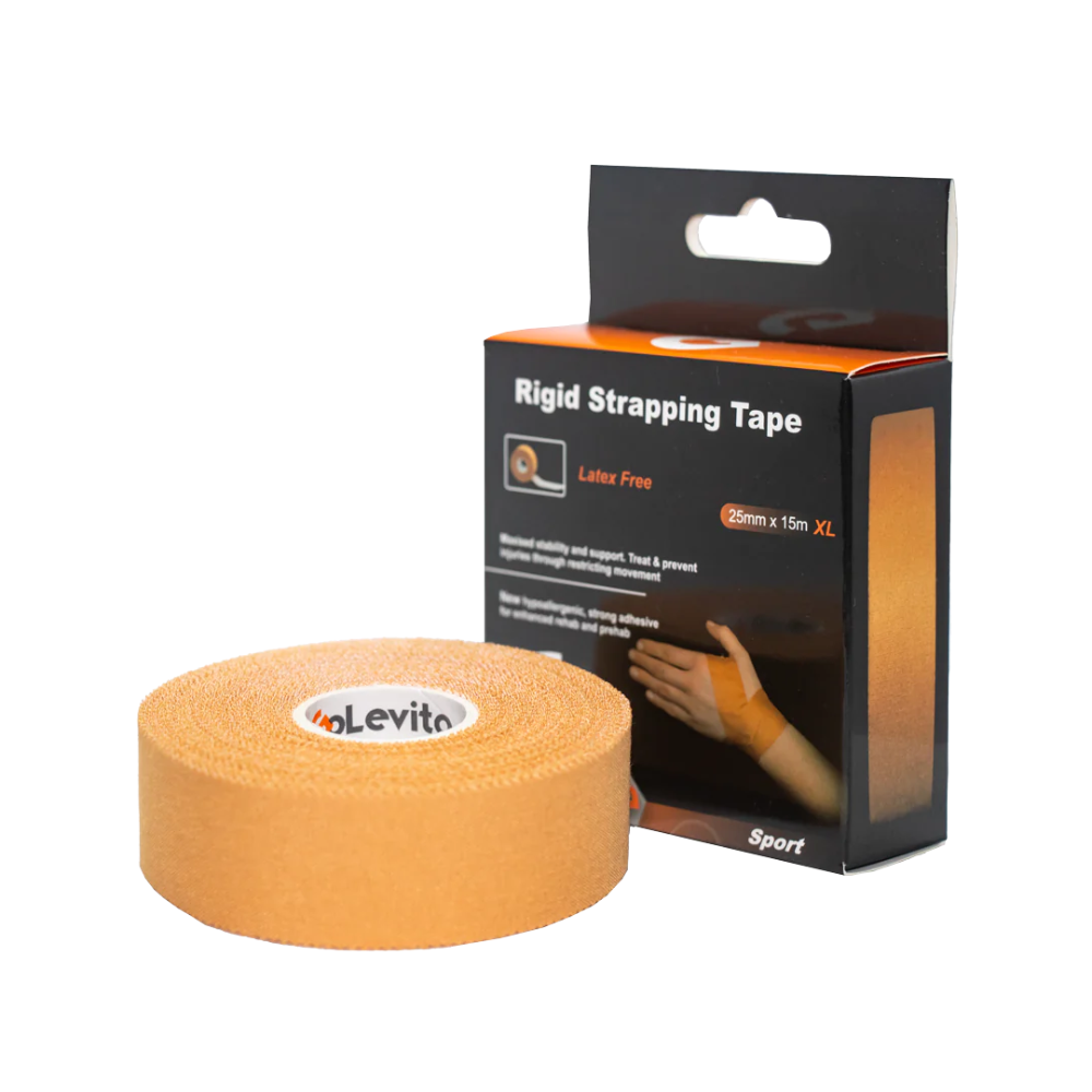 GoLevita Rigid Sports Strapping Tape - 25mm x 15m