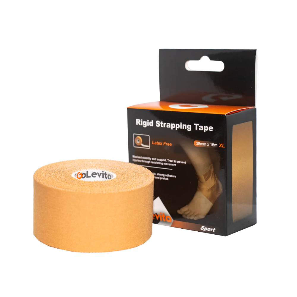 GoLevita Rigid Sports Strapping Tape - 38mm x 15m